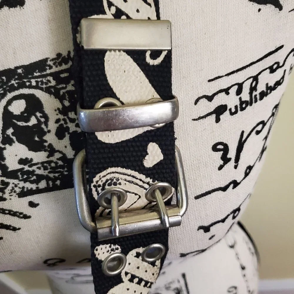 Ralph Lauren Jeans Vintage Black Painted Heart Grommet Belt Size S